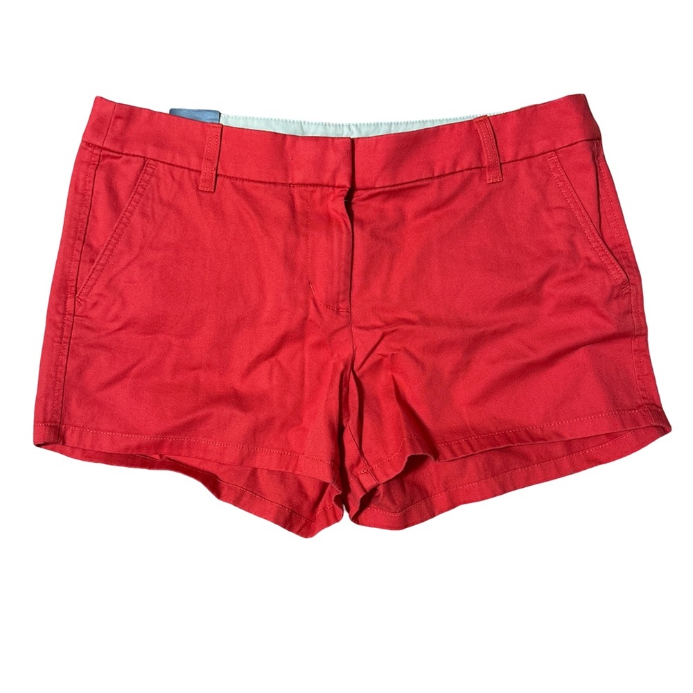 J Crew Red Women's 3.5" Shorts